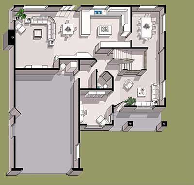 First Level - Floor Plan