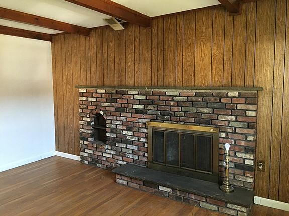 Fireplace in living room