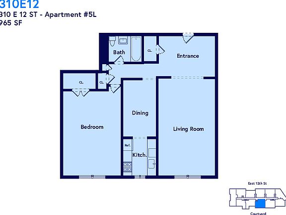 2nd image of 304 E 12th St #5L