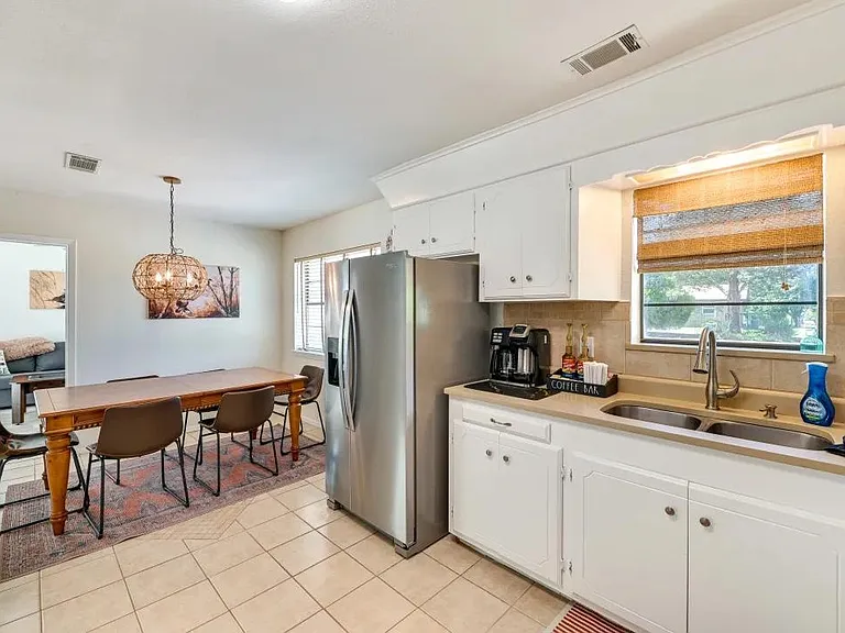 Kitchen and dining room