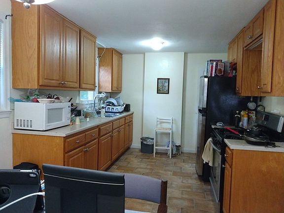 Shared kitchen, seen from dining room.