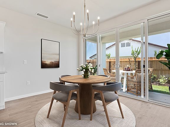 Dining Area - shown with virtual staging