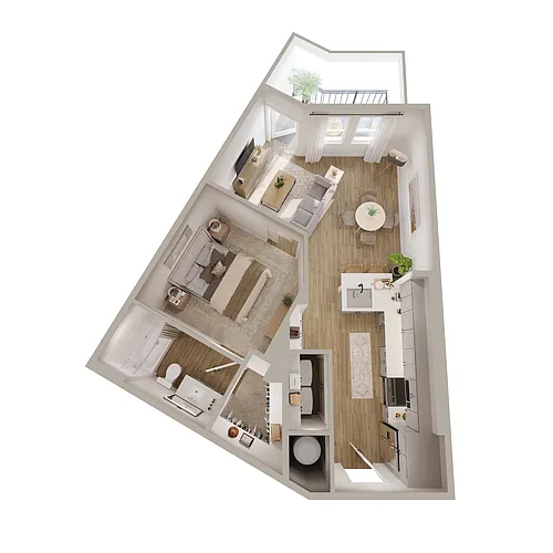 Floor plan A10 - Affordable