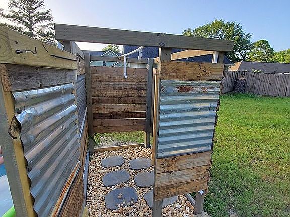 Optional Outdoor Shower 