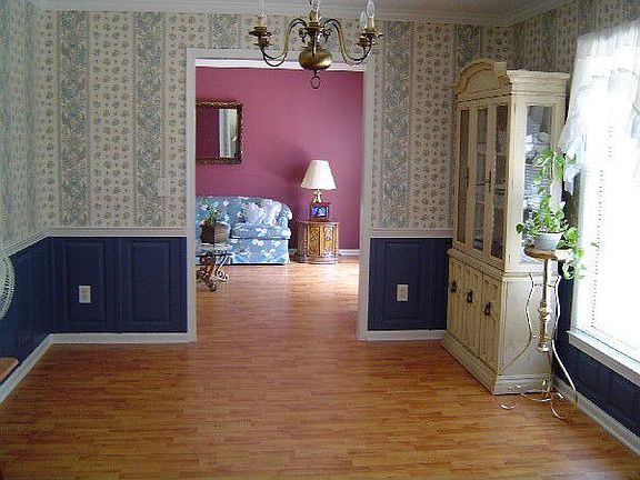 Dining room and view of Living Room.