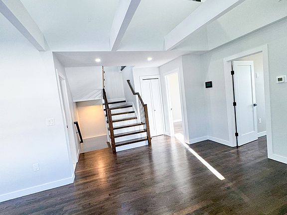 Staircase with view to loft on 3 rd floor