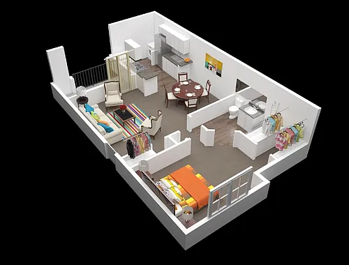 Floor plan The Ansley