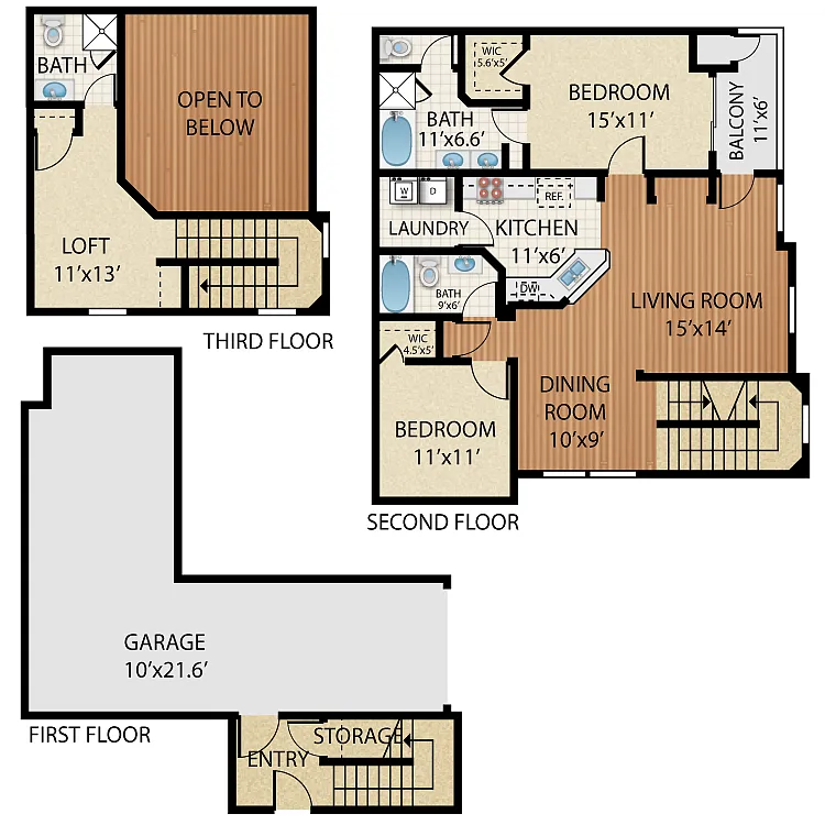 Floor plan Manhattan