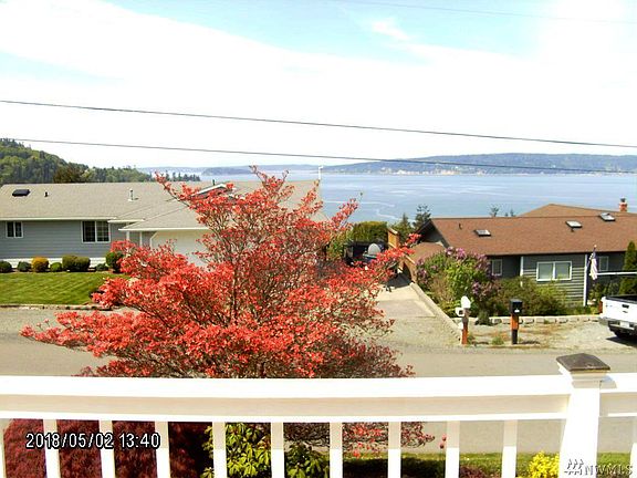 Westerly view from upper deck, toward Saratoga Passage