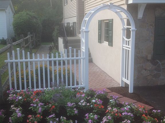 Front entrance walkway