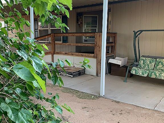 Cozy front porch