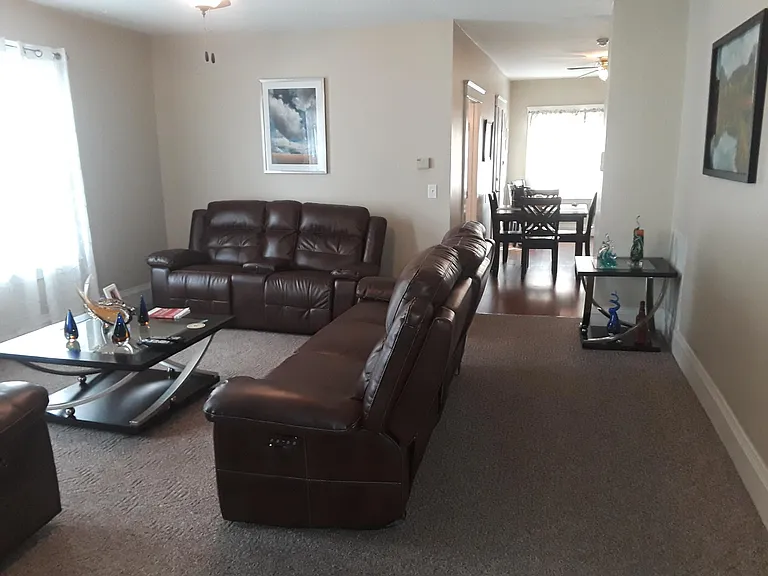 Living room prior to new painting