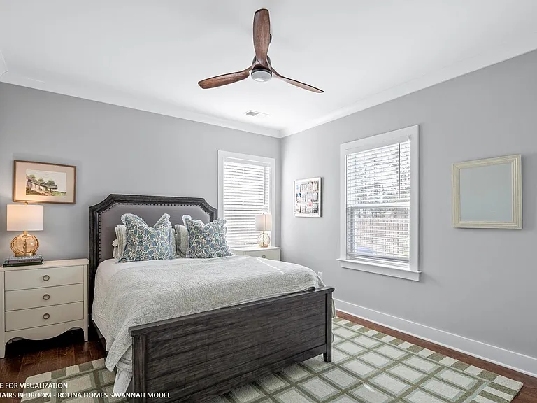 DOWNSTAIRS BEDROOM PICTURE FROM A DIFFERENT SAVANNAH MODEL RECENTLY BUILT BY ROLINA HOMES
