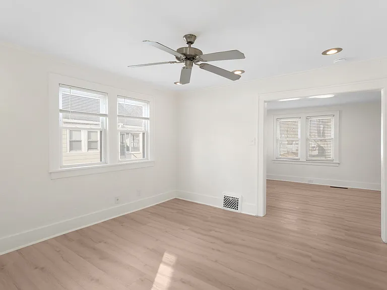Dining room with angle looking towards Living Room