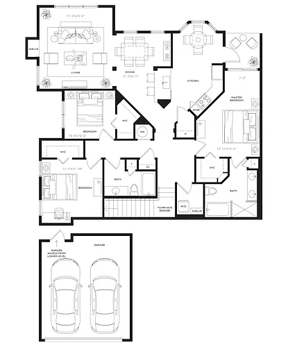 Floor plan C3U
