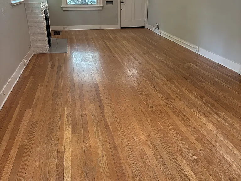 Main floor living room - plenty of space for couch and large dining table