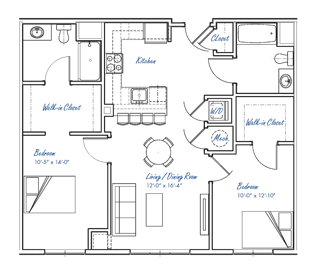 Floor plan B2A