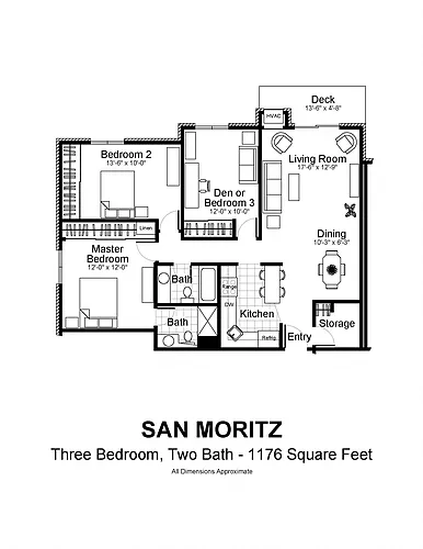 Floor plan San Moritz
