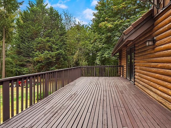 Huge private deck.