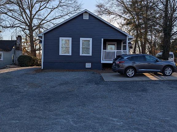 Parking area in back.