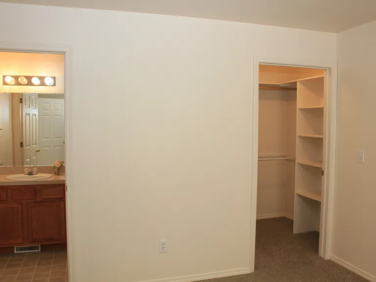Master Bedroom with HUGE Walk-in Closet.