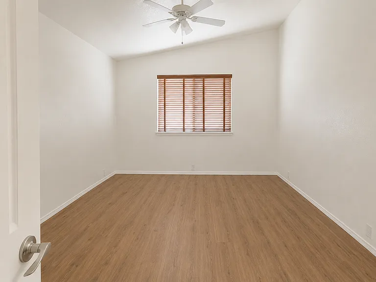 Spacious primary bedroom