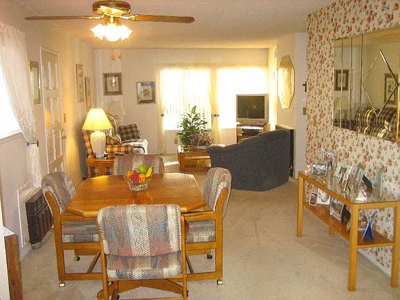 Living room view from kitchen