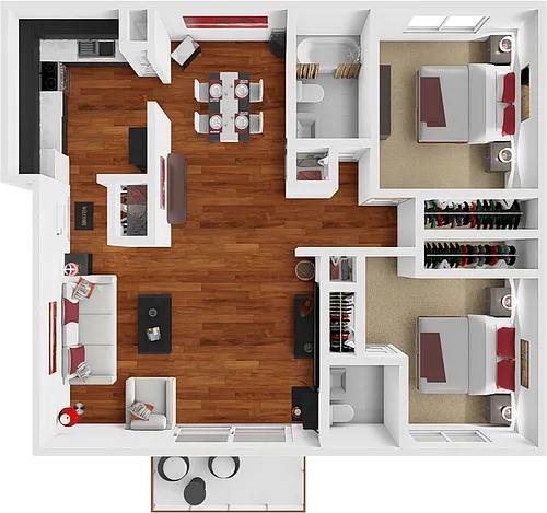 Floor plan The Pine Haven