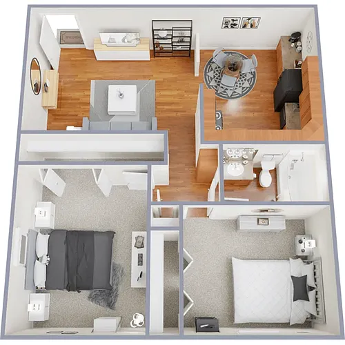 Floor plan B1