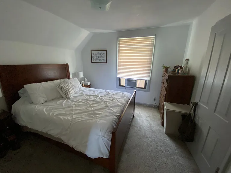 One of two bedrooms