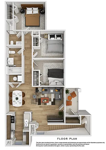 Floor plan Willow