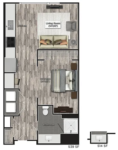 Floor plan A