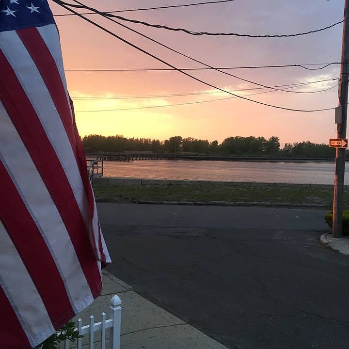 View from front steps