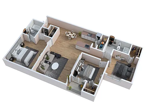 Floor plan Solace