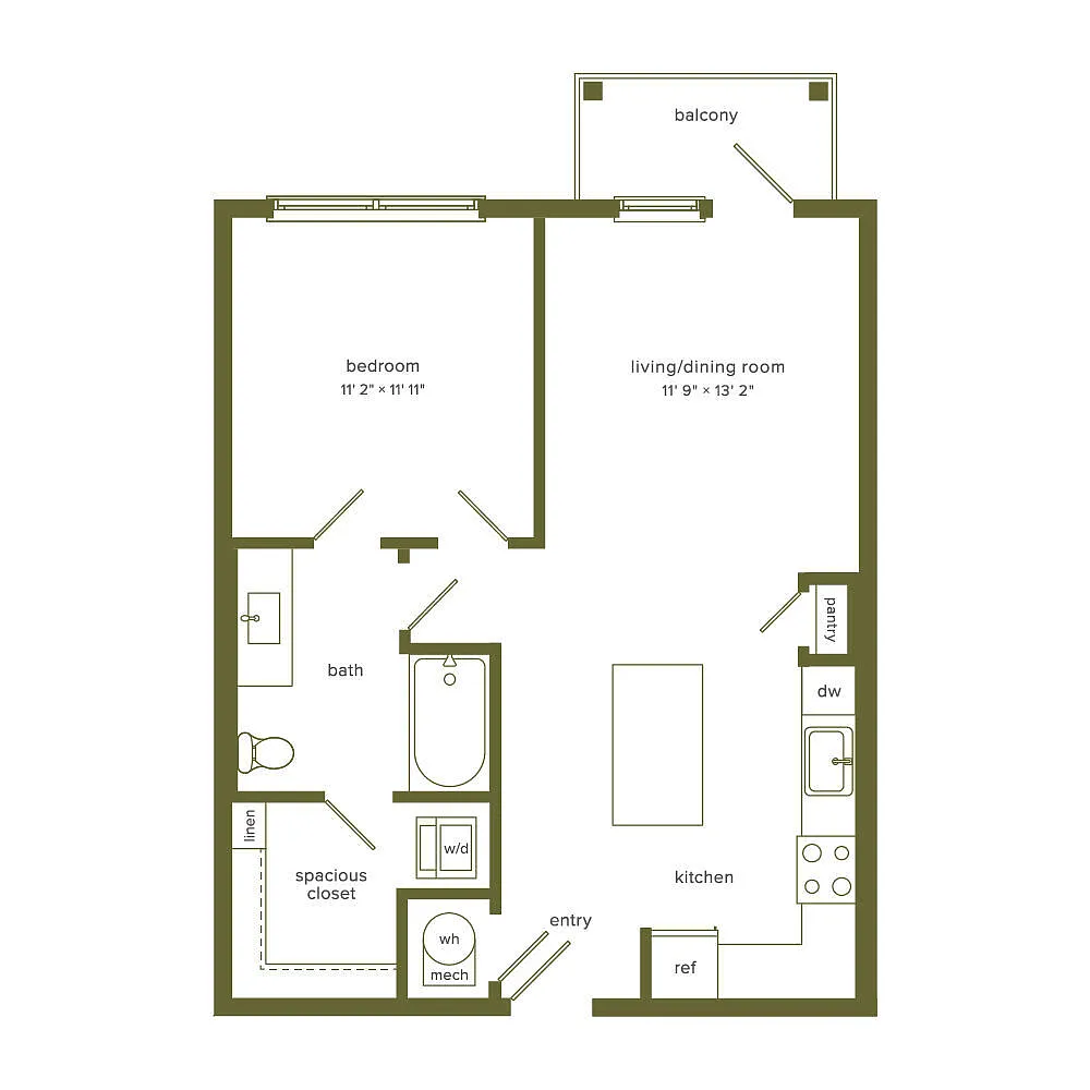 Floor plan A1