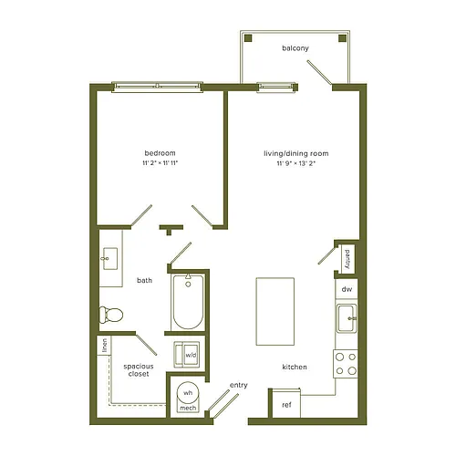 Floor plan A1