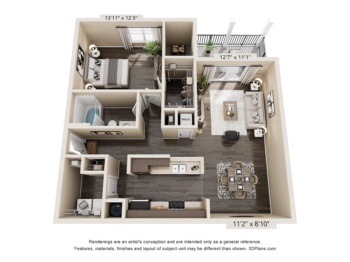 Floor plan The Jackson