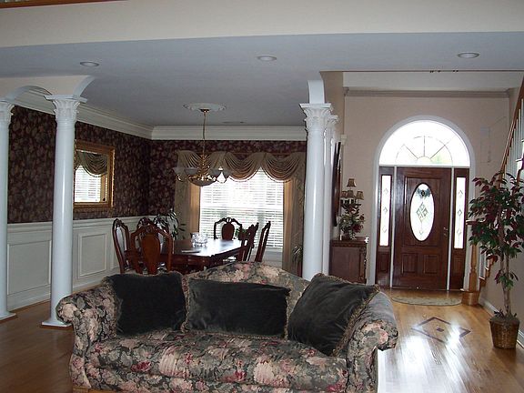 Foyer and formal dining room