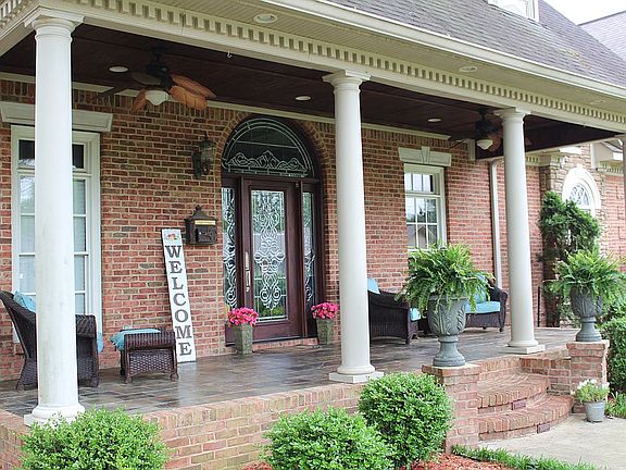 Slate porch flooring 