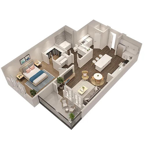 Floor plan Scarlett