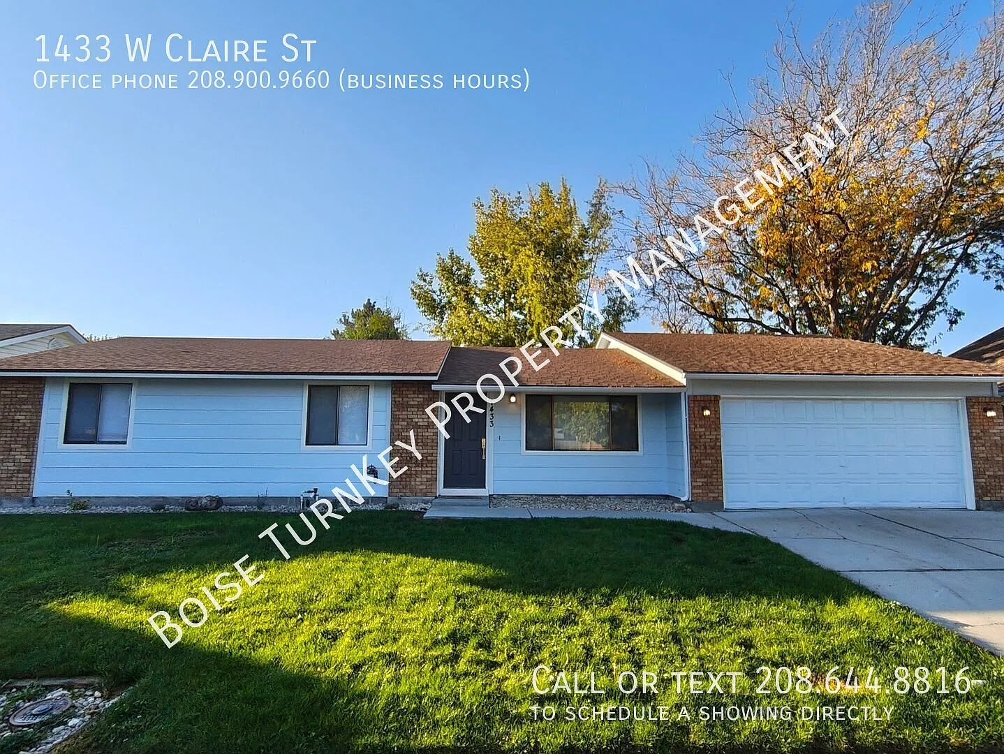Single Level 3 Bedroom in Desirable Central Meridian! — Photo 1