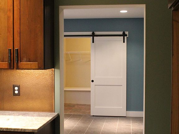 From kitchen looking towards laundry room