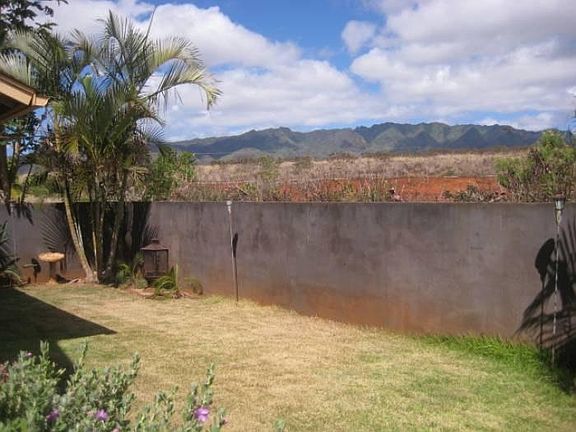 Fenced Tropical Yard