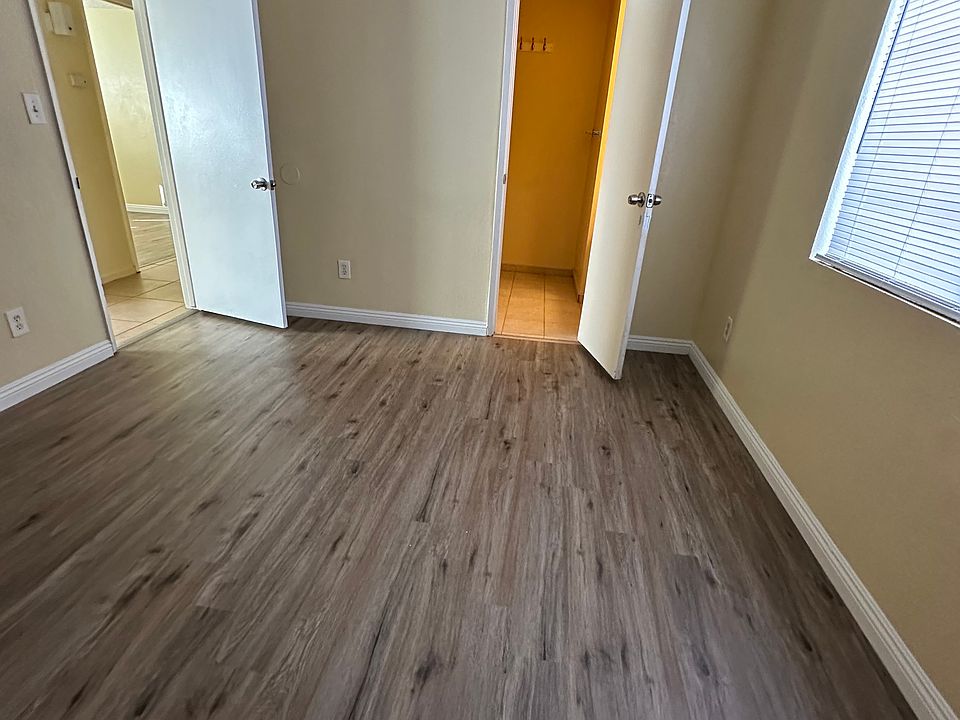 Master bedroom with a private bathroom.