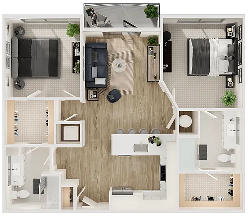 Floor plan B1