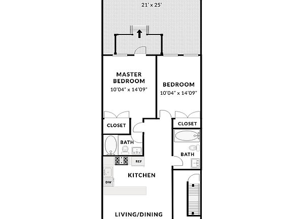 2nd image of 535 Evergreen Ave #1