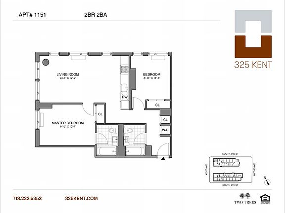 2nd image of 325 Kent Ave APT N1151
