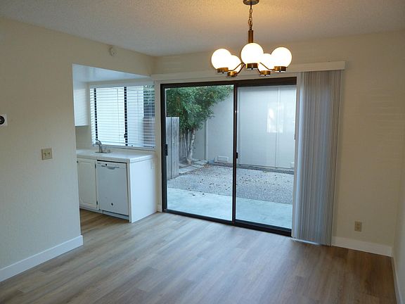Spacious dining area off kitchen