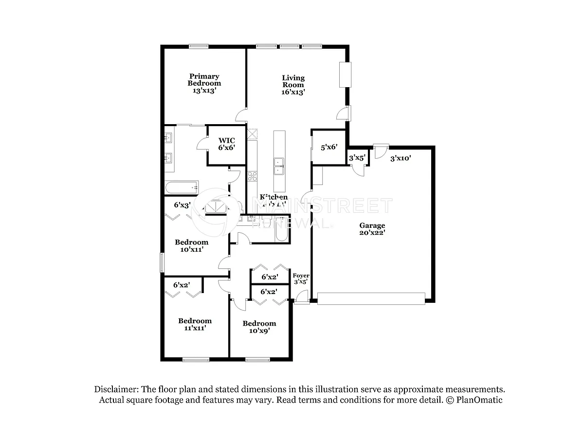 Floor Plan - 11348 Paradise In Dr