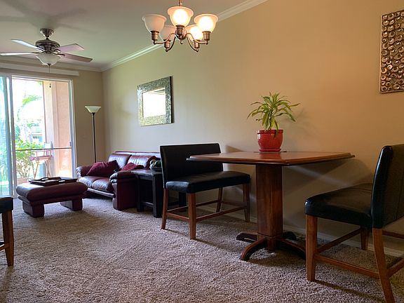 Living room dining area open
